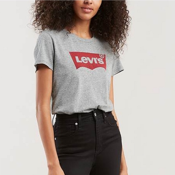 Levi's Women's Logo Perfect T-Shirt - Size S - Picture 1 of 5
